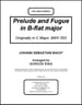 Prelude and Fugue in B-flat Major